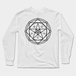 PAGAN PATTERN Long Sleeve T-Shirt